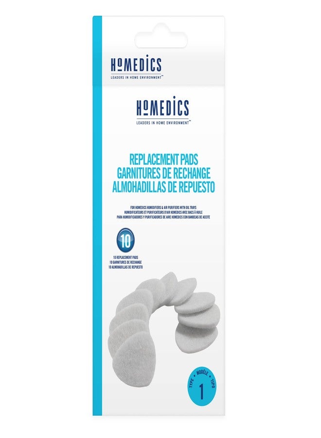 Homedics TotalClean Essential Oil Replacement Microfiber Pads, 10 Pack - Works with Homedics Humidifiers and Air Purifiers with Oil Tray, Renew and Refresh Your Air - Image 4